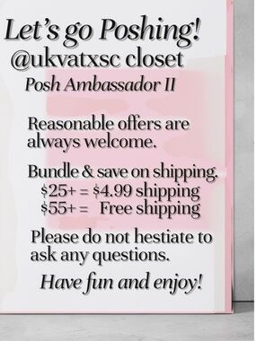 🛍️Let’s go Poshing🛍️